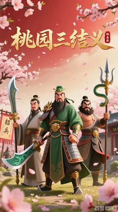《桃园三结义》作者：心如大海 朗诵：华人诗社十人同题诵 编制：雨后初晴 审核：李苹 编辑：华人诗社（图11）