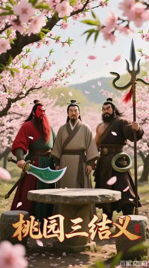 《桃园三结义》作者：心如大海 朗诵：华人诗社十人同题诵 编制：雨后初晴 审核：李苹 编辑：华人诗社（图12）