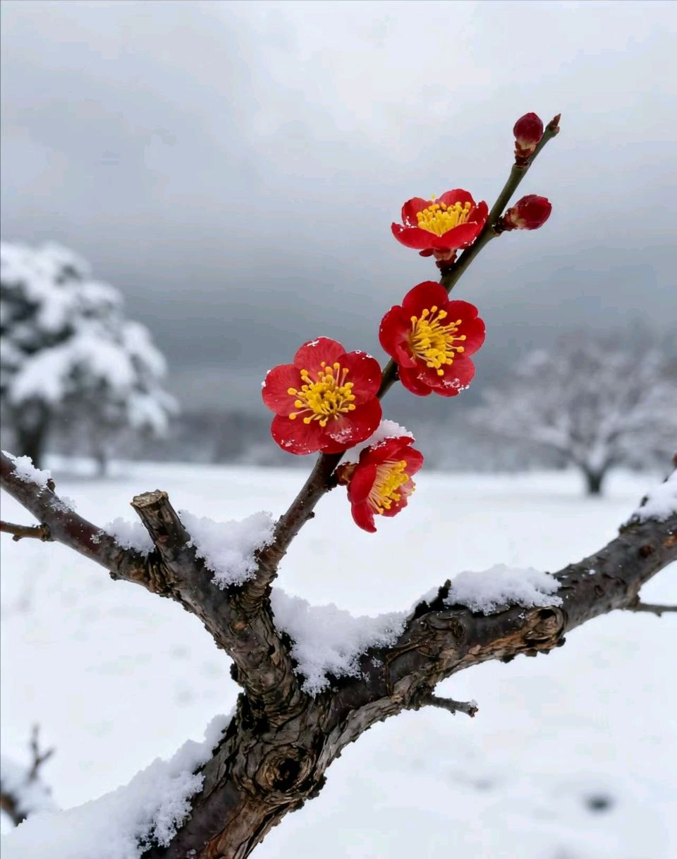 《九江文学社：北京头条》优秀诗人蔡治华诗歌欣赏《雪与花（外一首）》（图2）