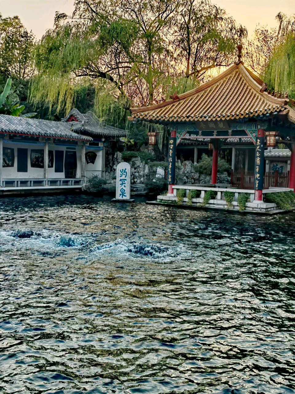 傍晚趵突泉（图2）