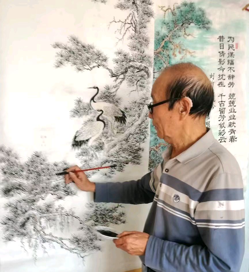 《🇨🇳中国人民诗刊》【刘明光繪畫吟】(第3821期）山东诗人:劉沂生的作品（图2）