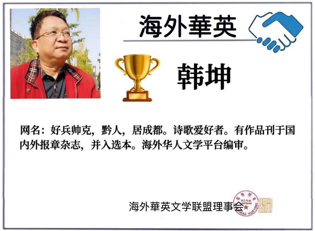 「好兵帅克园地」中国诗人之.大西北，一截荒芜的铁轨（组诗）一渡【海外华英】（图4）