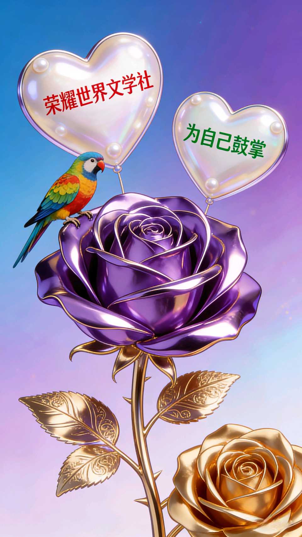 【荣耀中国】文学社*为自己鼓掌专题诗推广(图5)