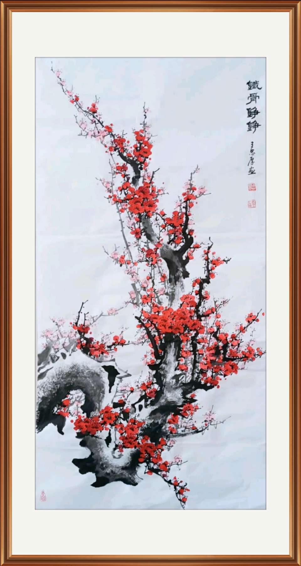 王忠厚梅花作品欣赏（图12）