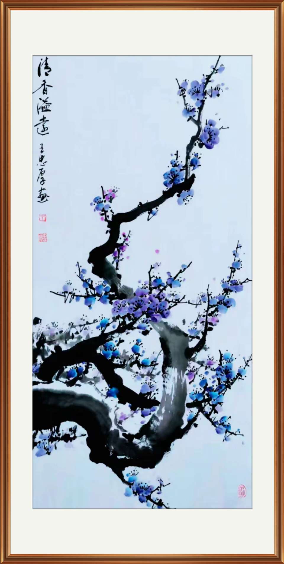 王忠厚梅花作品欣赏（图6）