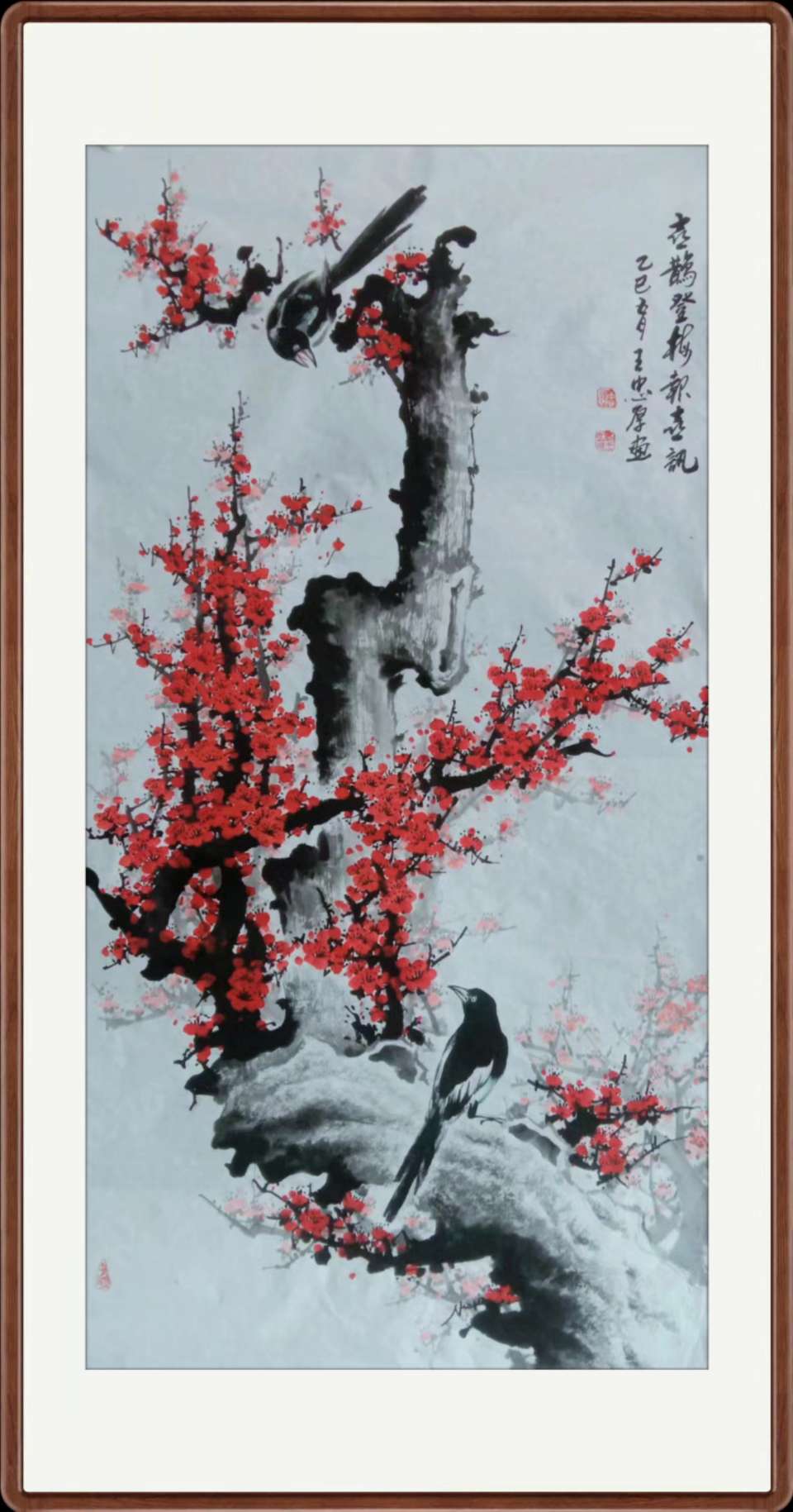 王忠厚梅花作品欣赏（图8）