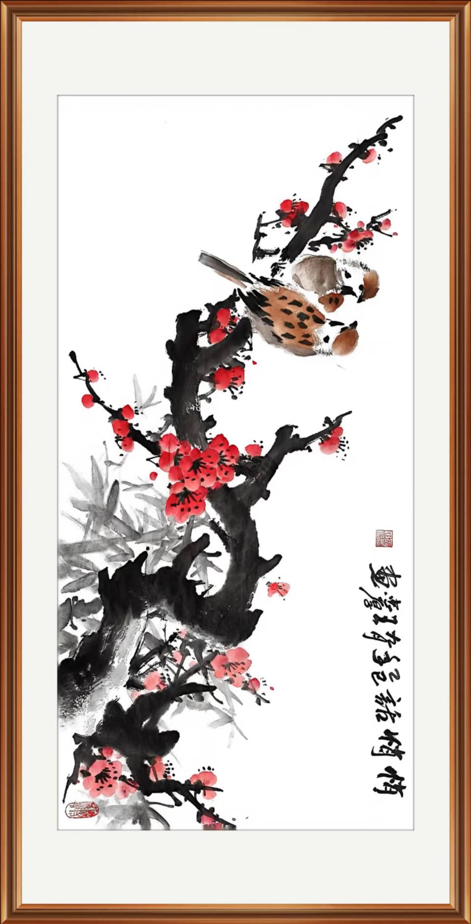 王忠厚梅花作品欣赏（图22）