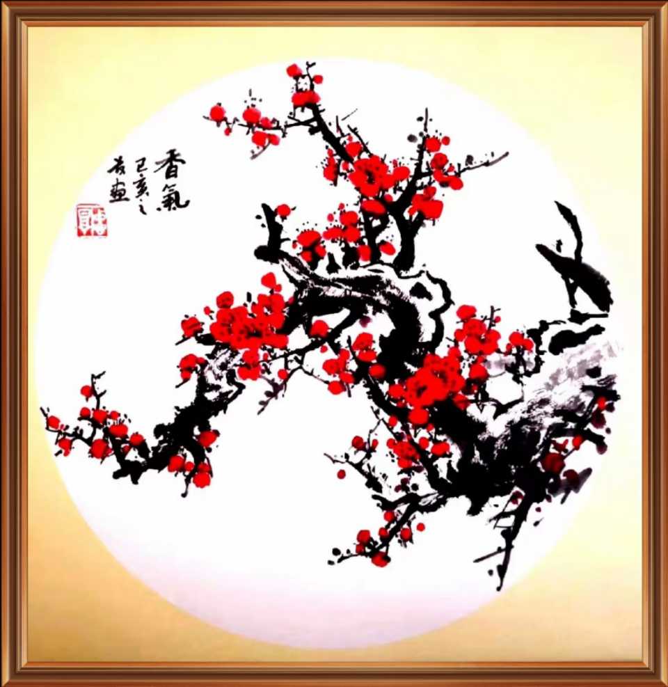 王忠厚梅花作品欣赏（图19）