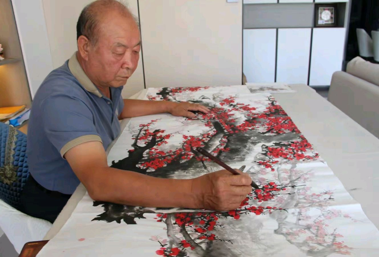 王忠厚梅花作品欣赏