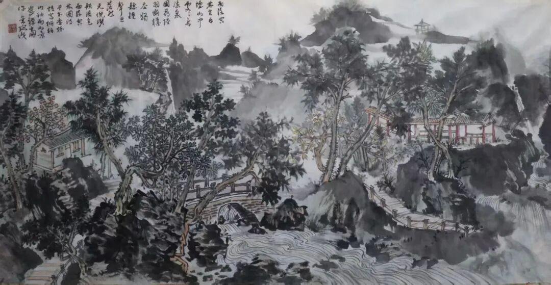 许金宝“水墨无相”中国书画名家共探水墨无相之境（图20）