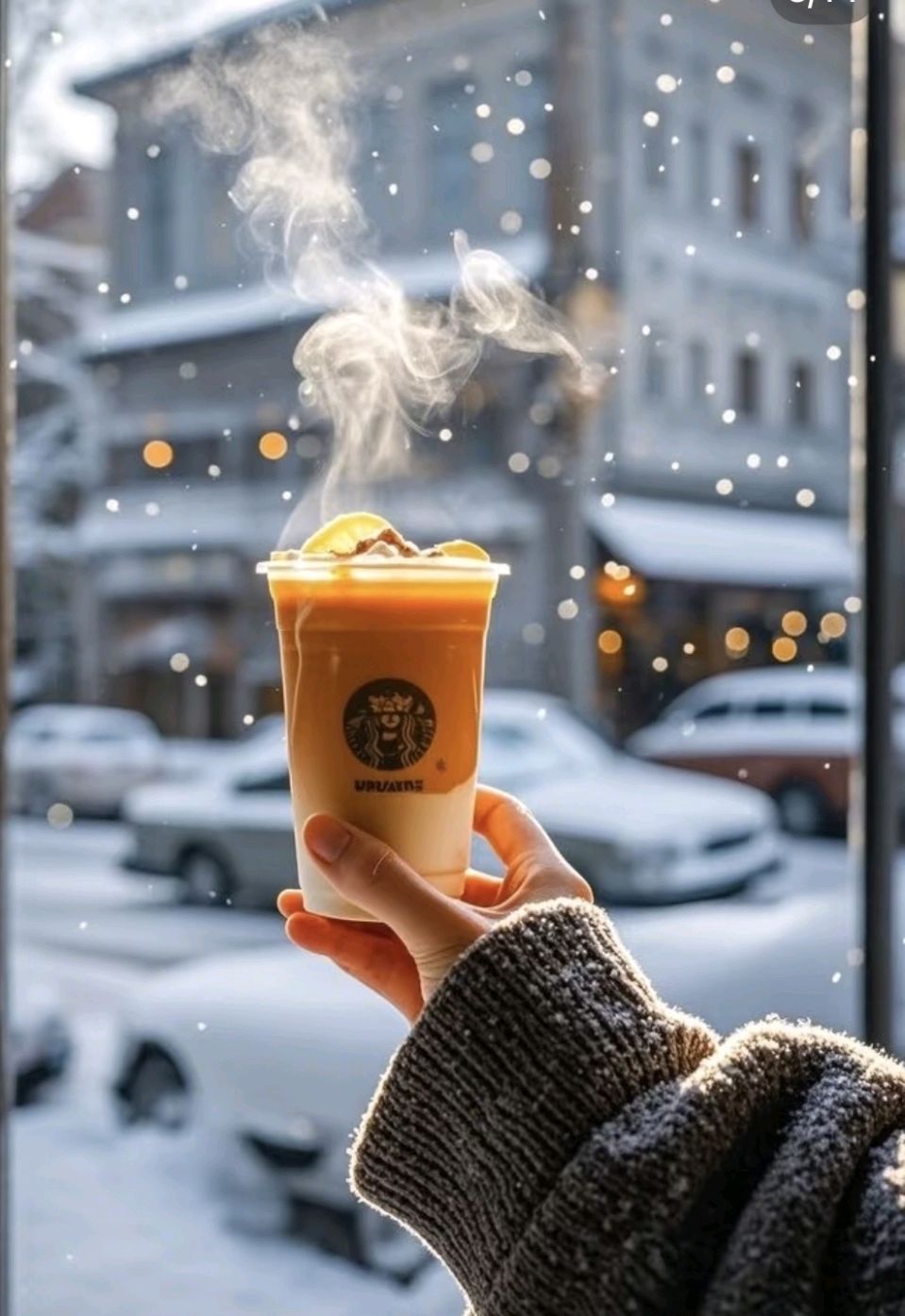 七绝-窗外雪花～诗◑刘景耀（图11）