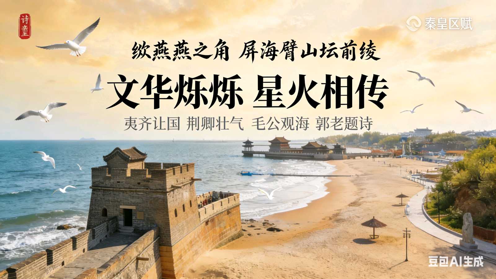 荐赏《秦皇岛赋》诗人刘庚 北戴河幽燕诗社推送（图5）
