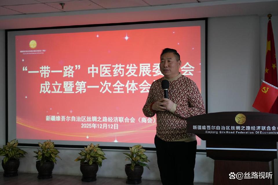 自治区丝绸之路经济联合会“一带一路”中医药发展委员会成立 共促中医药文化交流与产业合作（图3）