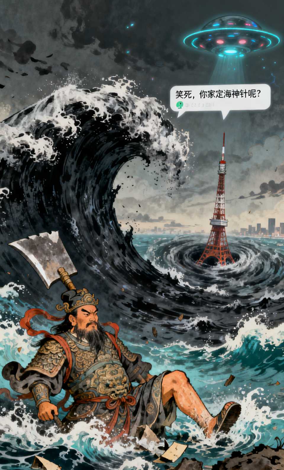 【南京头条】大禹新铲:一铲劈天,血焊星河〔文/郁金河〕(图2)
