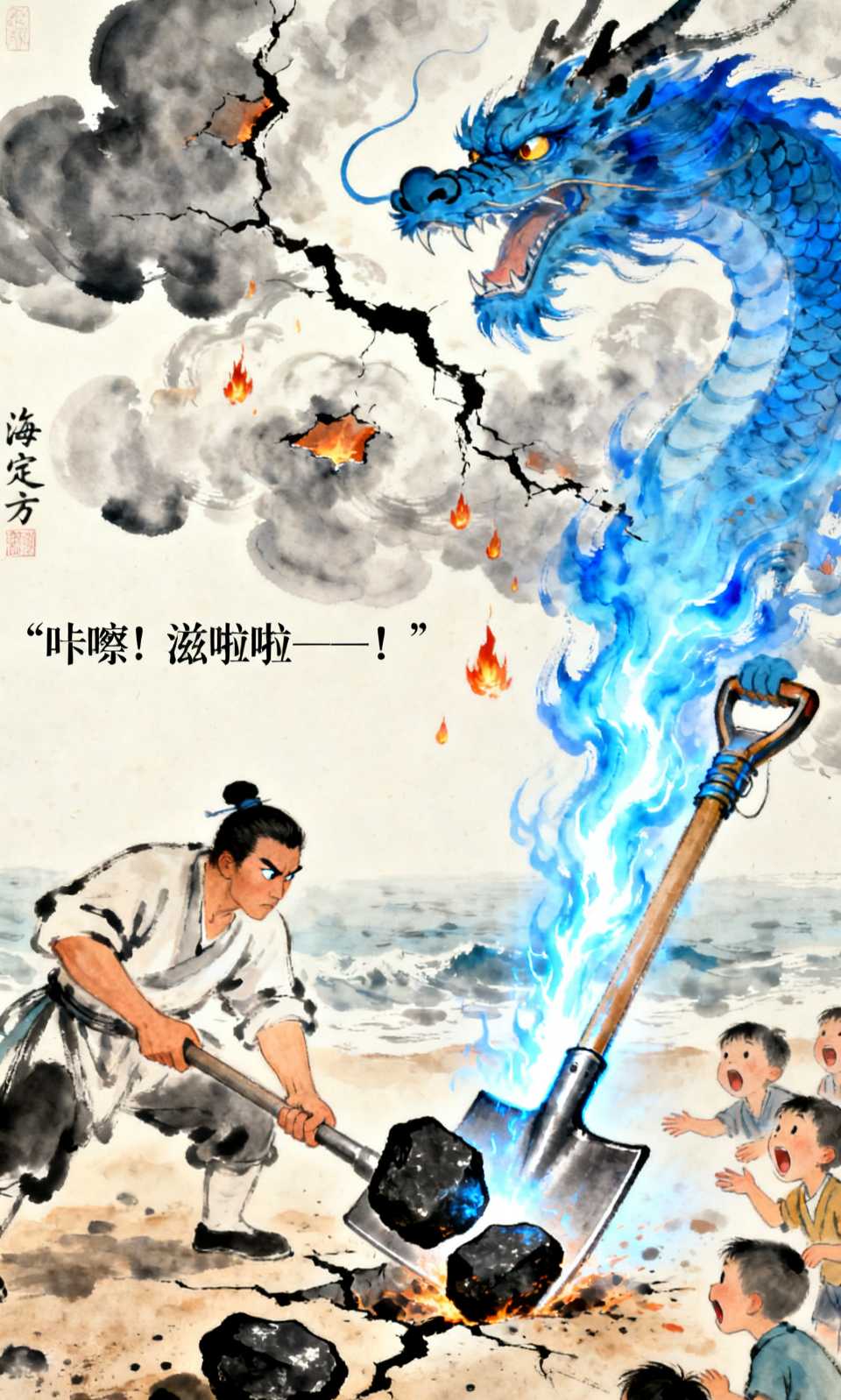 【南京头条】大禹新铲:一铲劈天,血焊星河〔文/郁金河〕(图12)