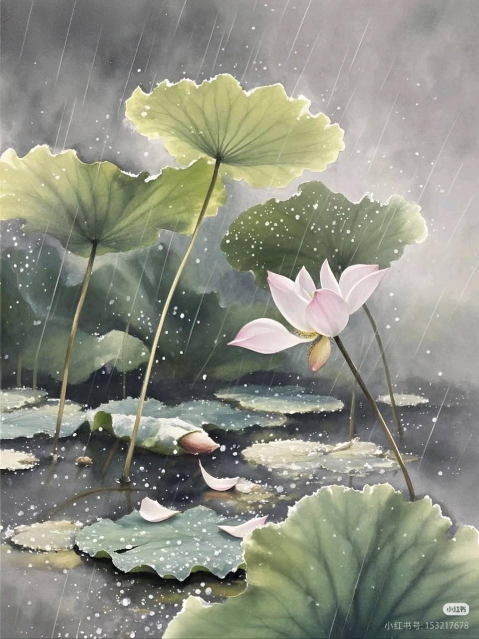 【蓝月亮诗刊】签约诗人:隆光诚/七律·残荷(图10)
