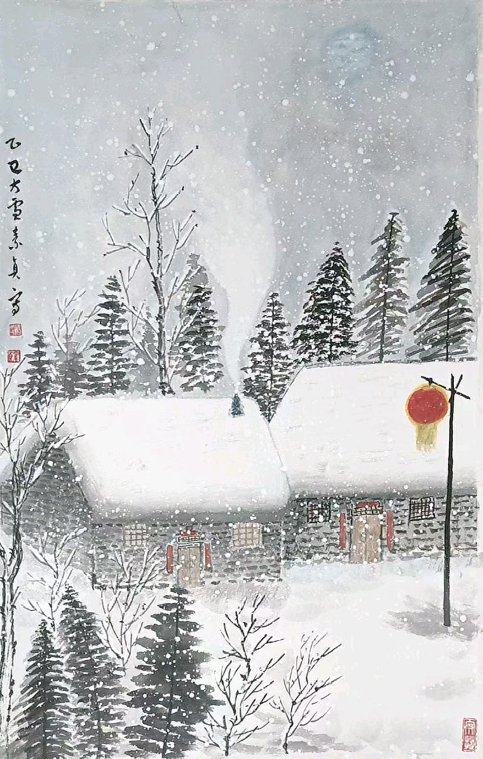 【都市头条向幸福出发编辑部】第14529期 雪意丹青缘 文 如月