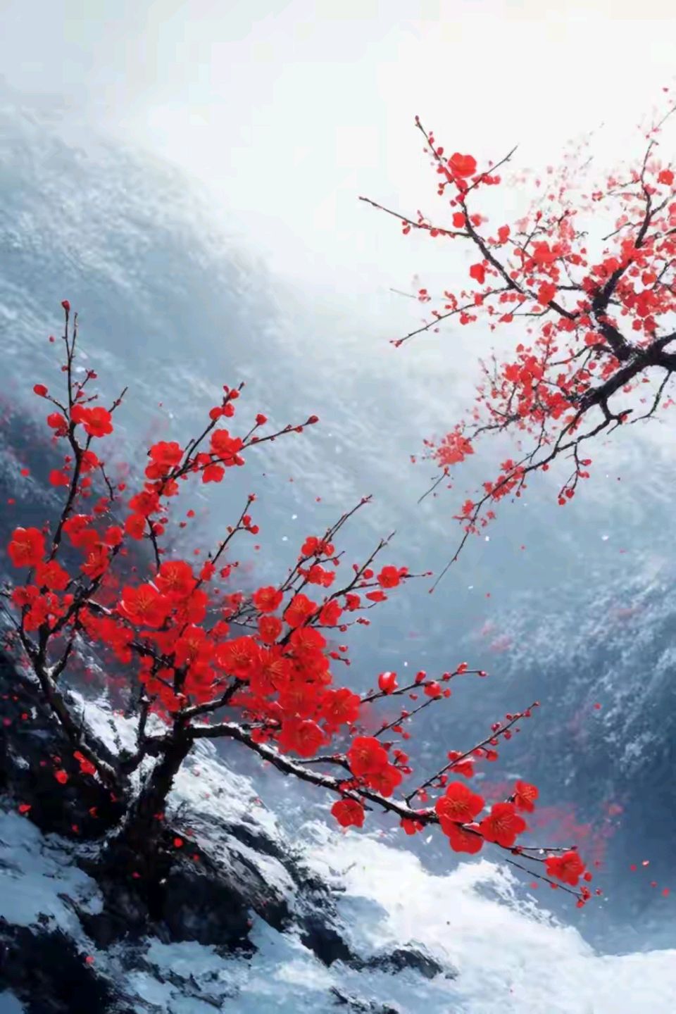 我看见梅花开了（十九节诗）/带你去赏梅一一我看见梅花开了（二十节诗）（文/孙述考）……莲叶之珠文学社（图4）
