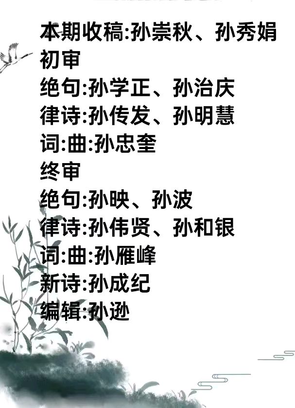 中华孙氏文苑第十四期同题【孙楚】(图33)