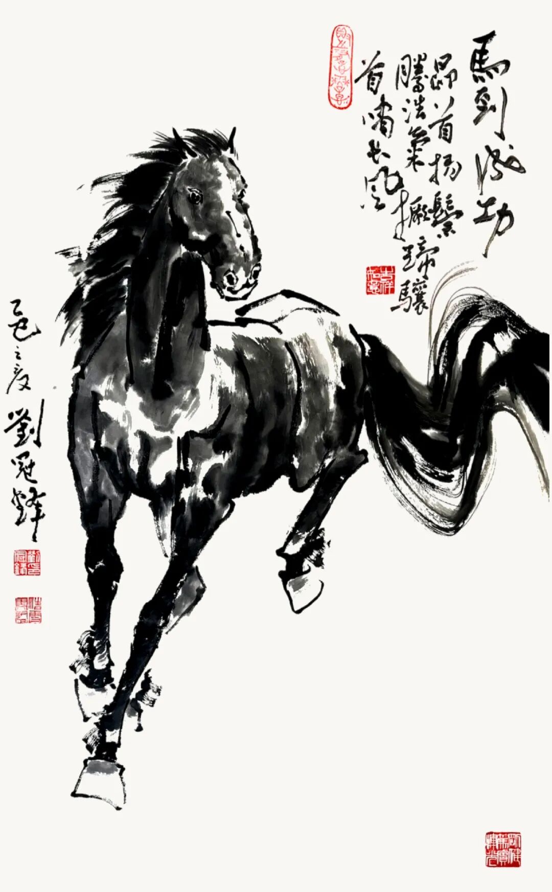 刘冠锋【马到成功 共创辉煌】中国书画名家2026年精品日历赏析（图13）