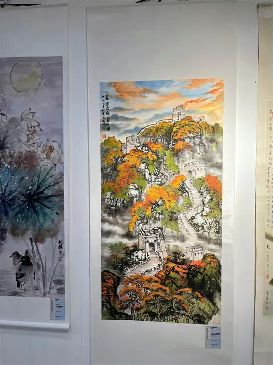 “丝路华韵，瀚海听心”中国艺术家魏之伦亮相迪拜国际艺术展（图15）