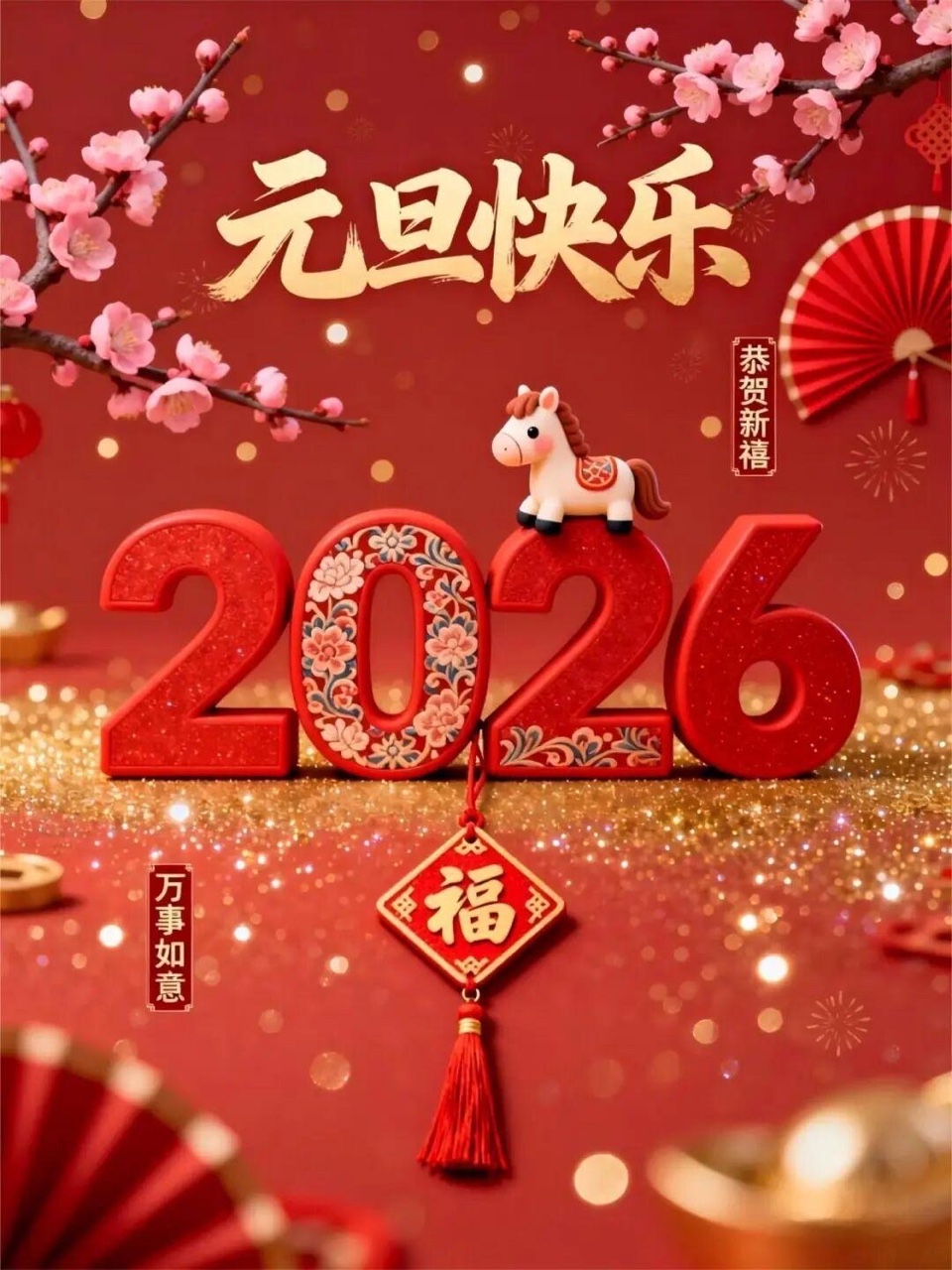 【新诗大观】元旦情||文/张道发（图2）