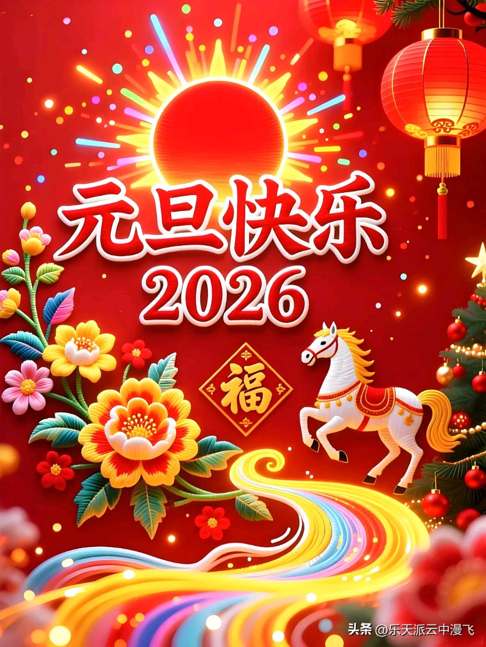 喜迎新年（文/邹晓华）/丙午元旦（文/冯清明）/元旦随句（文/许碧霞）/元旦抒怀（文/王泓）/节日祝福（文/晏斯林）/庆新年（文/方立新）……莲叶之珠文学社（图5）