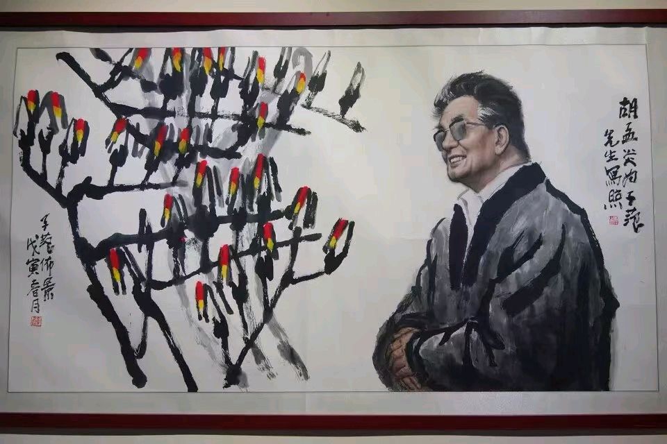 原中国美术馆收藏部主任，著名画家胡孟炎老师画作，与您共享！（图15）