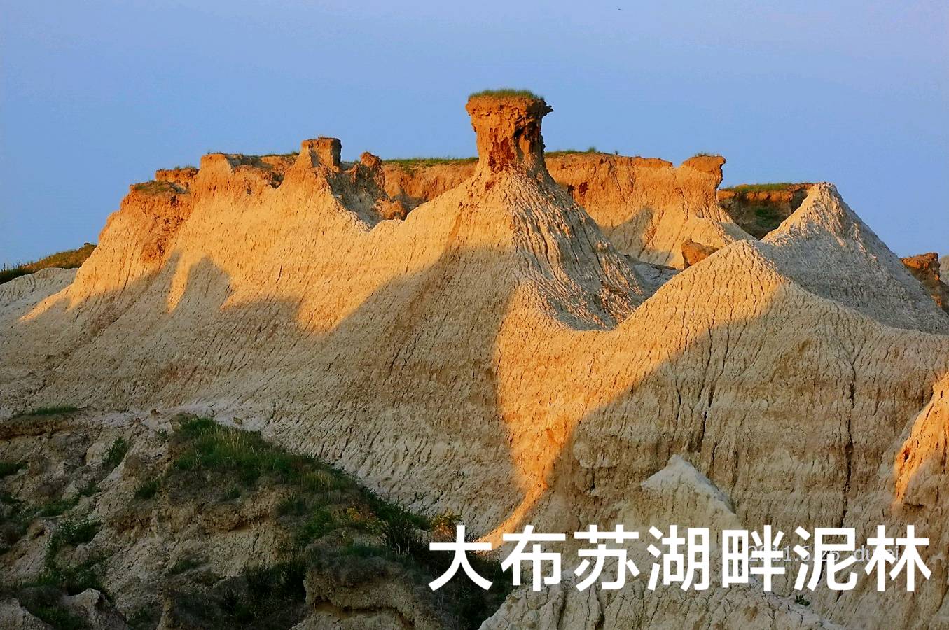 大布苏湖和湖畔泥林～李耀文（辽宁）（图18）
