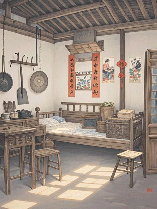 偏水屋与火味童年~胡采云(湖北)(图14)