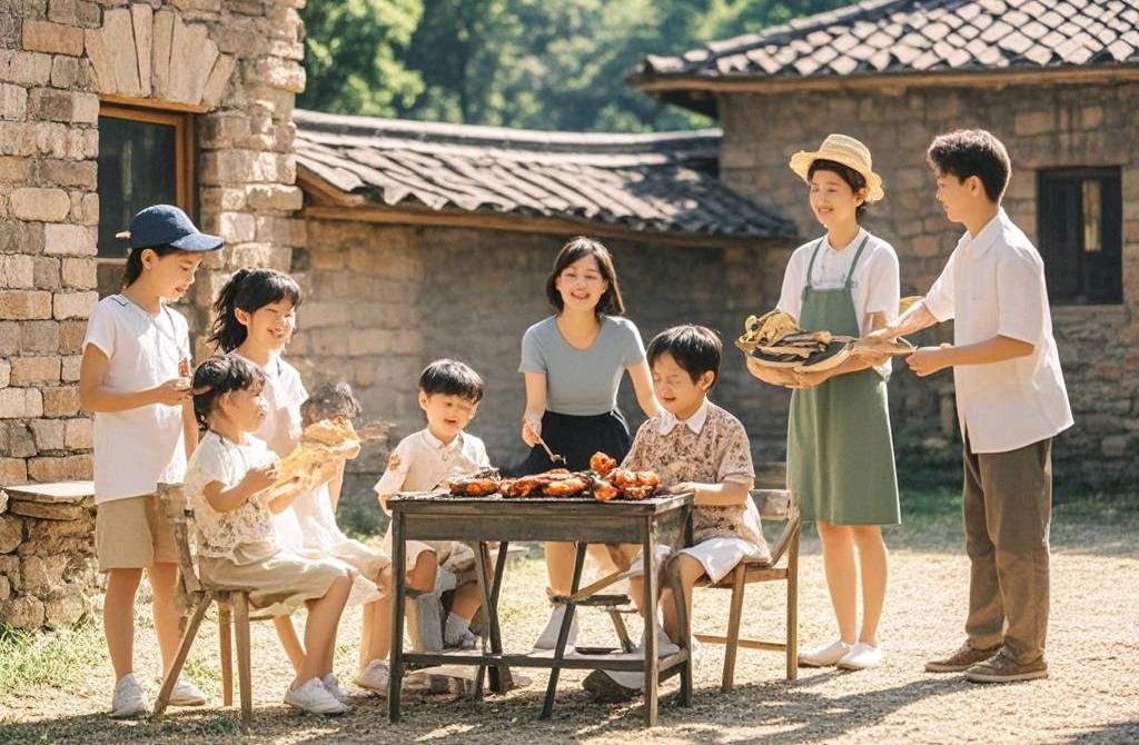 偏水屋与火味童年~胡采云(湖北)(图12)