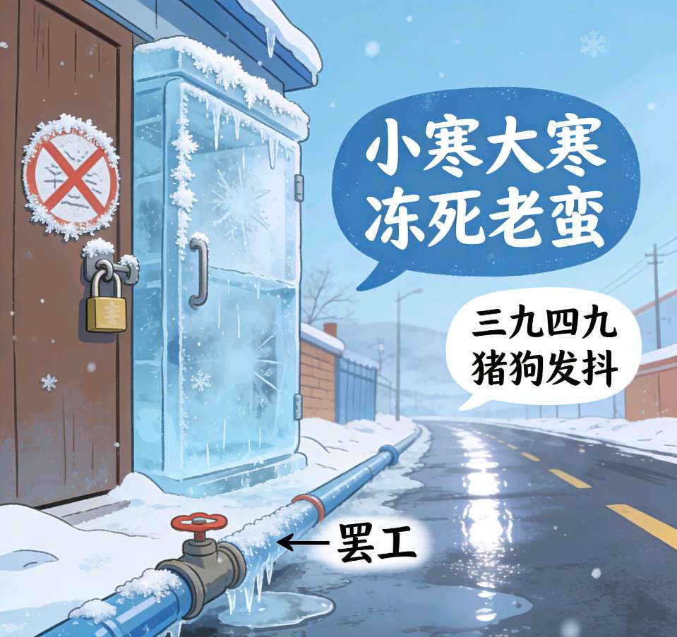 「现代诗」大寒里的“反冻联盟”