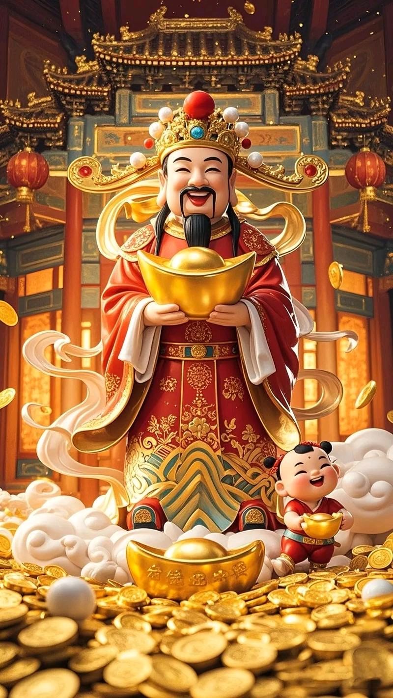 增福财神赋～董景炎（山东）（图10）