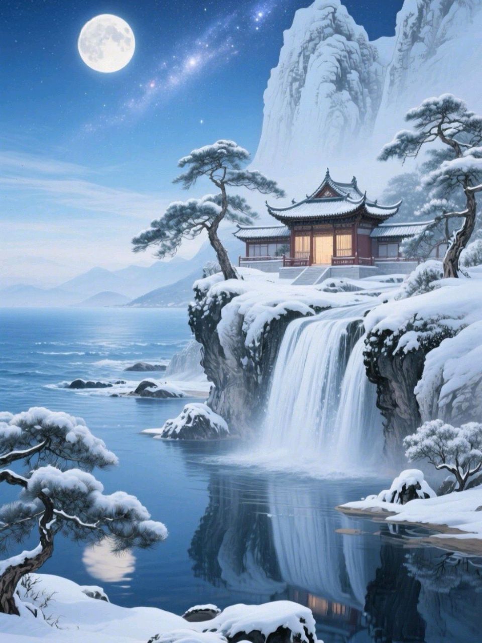 《七律 • 雪后溪亭夜坐》作者/吴云钦（图4）