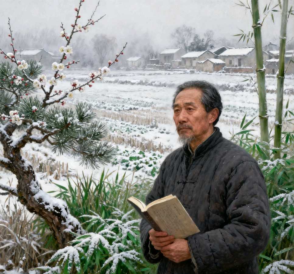 【荣耀中国】文学社*深冬念·长律 作者/王德贵（尘封的记忆）·江苏宿迁（图4）