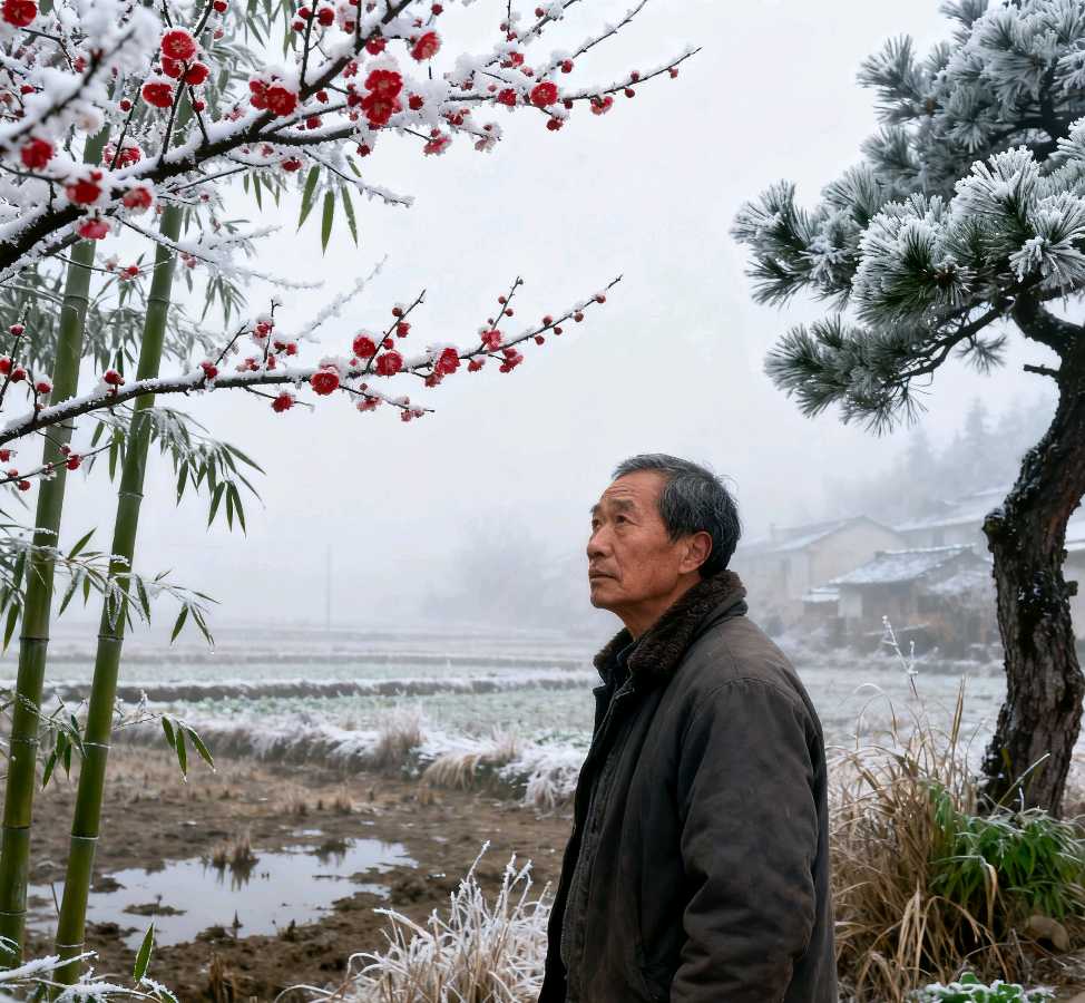 【荣耀中国】文学社*深冬念·长律 作者/王德贵（尘封的记忆）·江苏宿迁（图5）