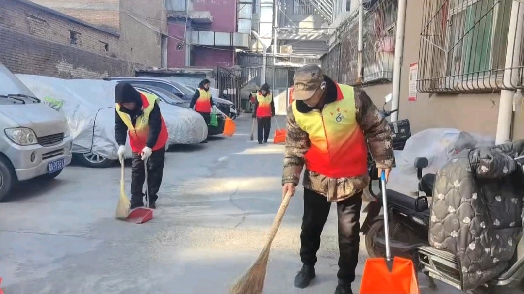 新春扫尘暖人心 志愿行动靓小区（图3）