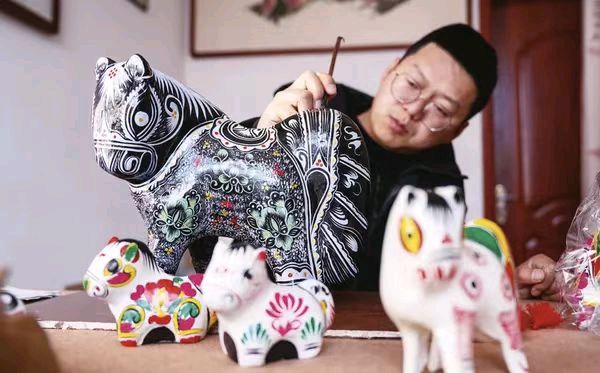 陕西西安作家王博//陕西宝鸡-非遗盛宴迎新春 渭水秦声唤归人（图4）