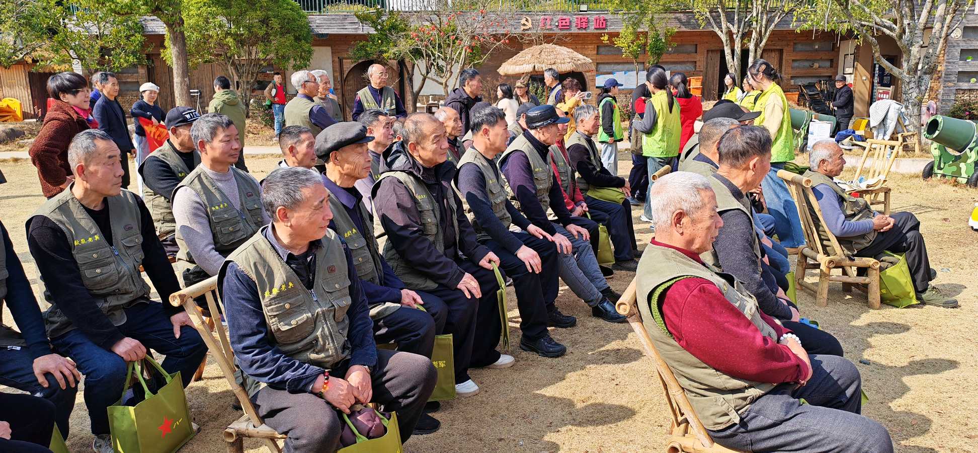 义乌六石美景里 义兵相聚忆从军——佛堂镇举办退役军人迎春联欢活动(图10)
