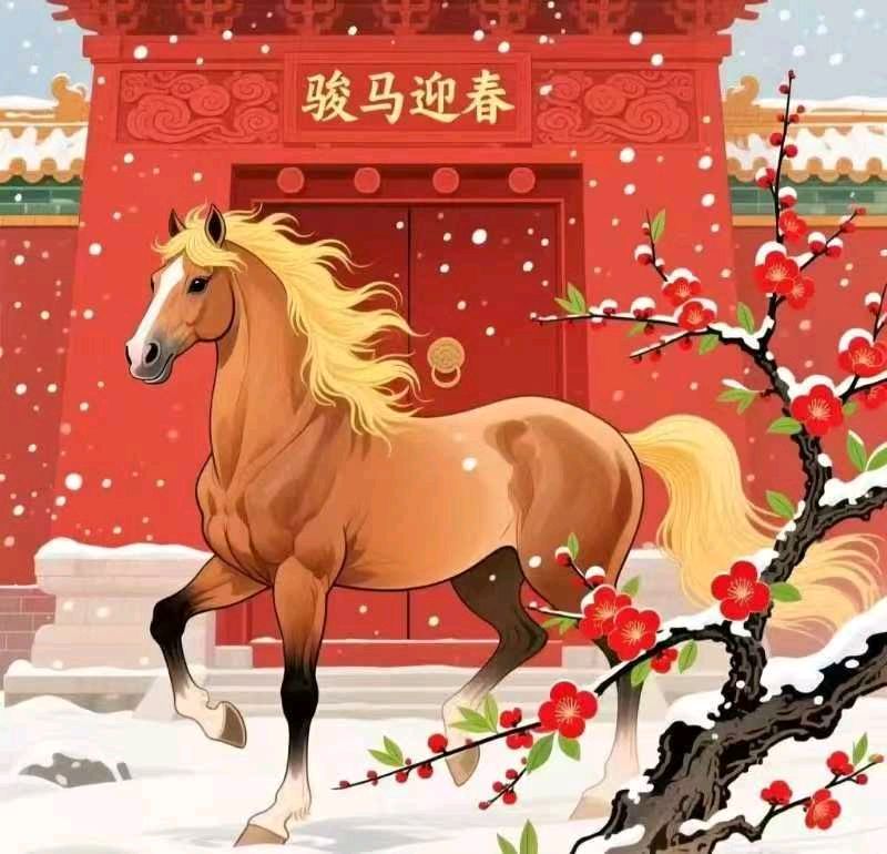【明心文学】心灵活水/贺新春•诗词五首 主播/薇薇（图2）