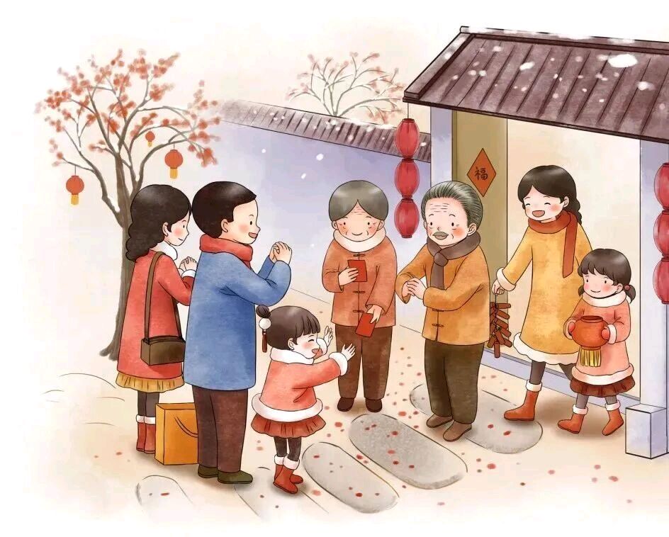 大年初二回娘家，一代家风一路情