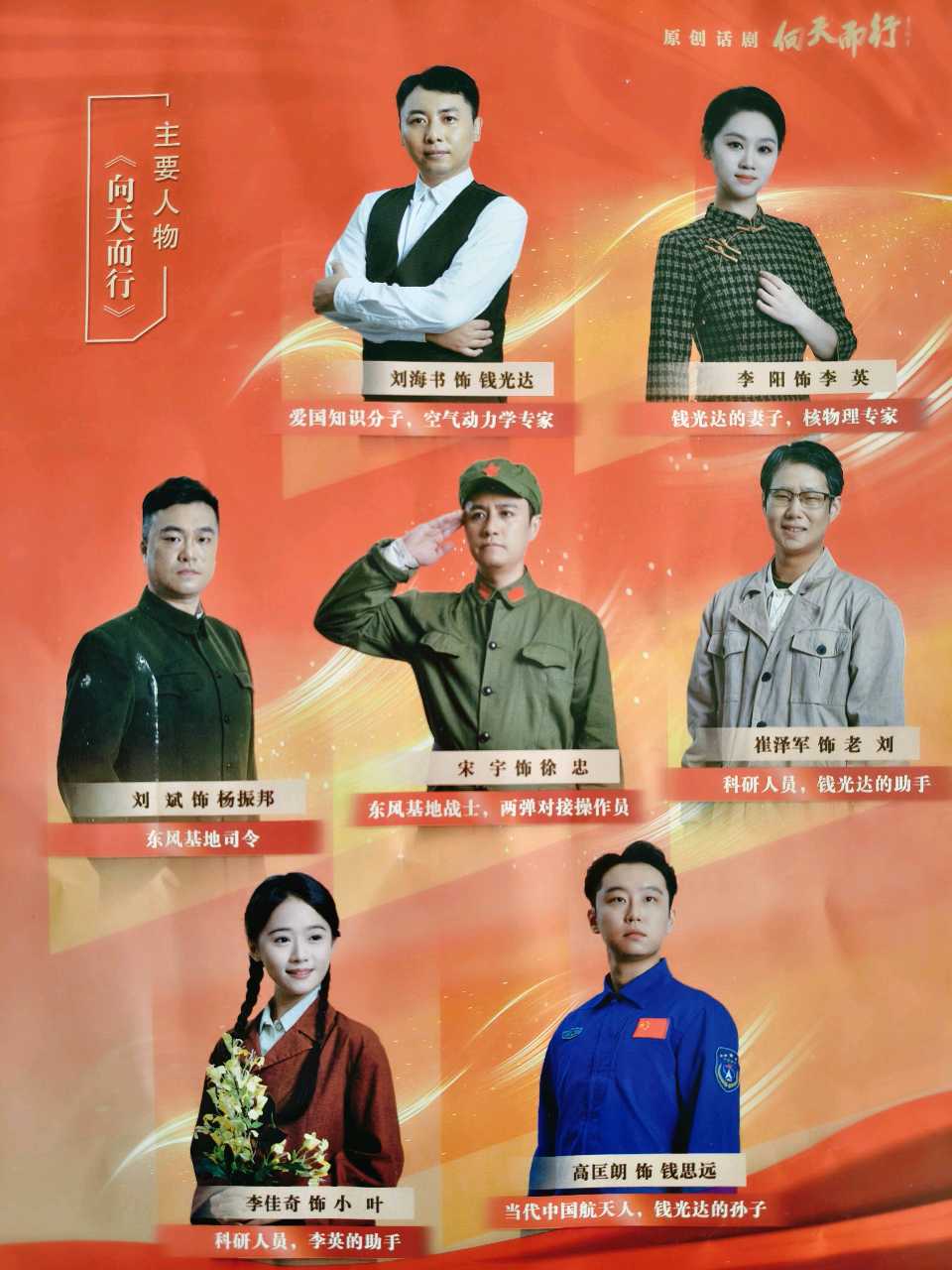 观看话剧《向天而行》感怀～李耀文（辽宁）（图13）