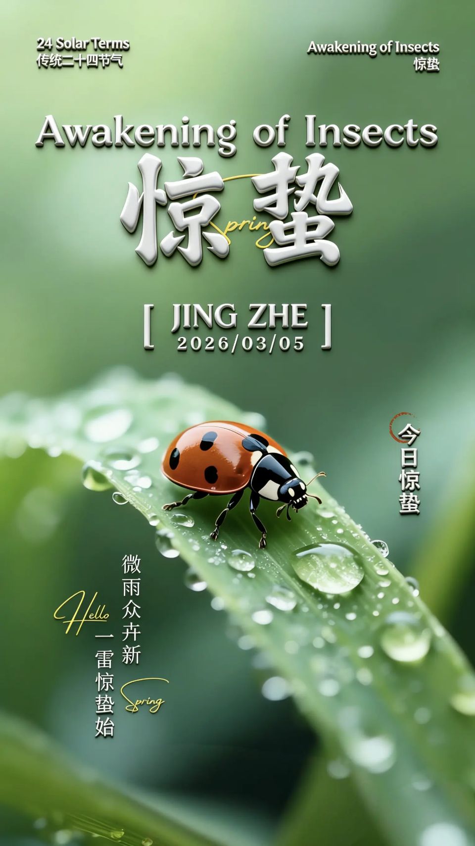 🇨🇳【中国诗人】第1226篇（名家风采）三月雪牵着惊蛰奔赴 //文:海韵（图4）