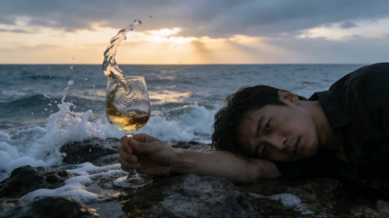 【晨花云汇】文化传媒 第九十一期/请欣赏九州联盟诗苑19位优秀老师同题诵《今夜我又喝醉》作者: 清晨/图片设计: 晨曦/头条制作、发布: 花样年华（图35）