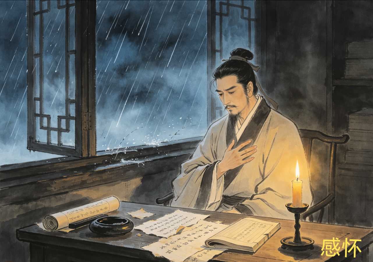 撼庭秋《谁难受》 作者:何红艳(湖南)（图5）