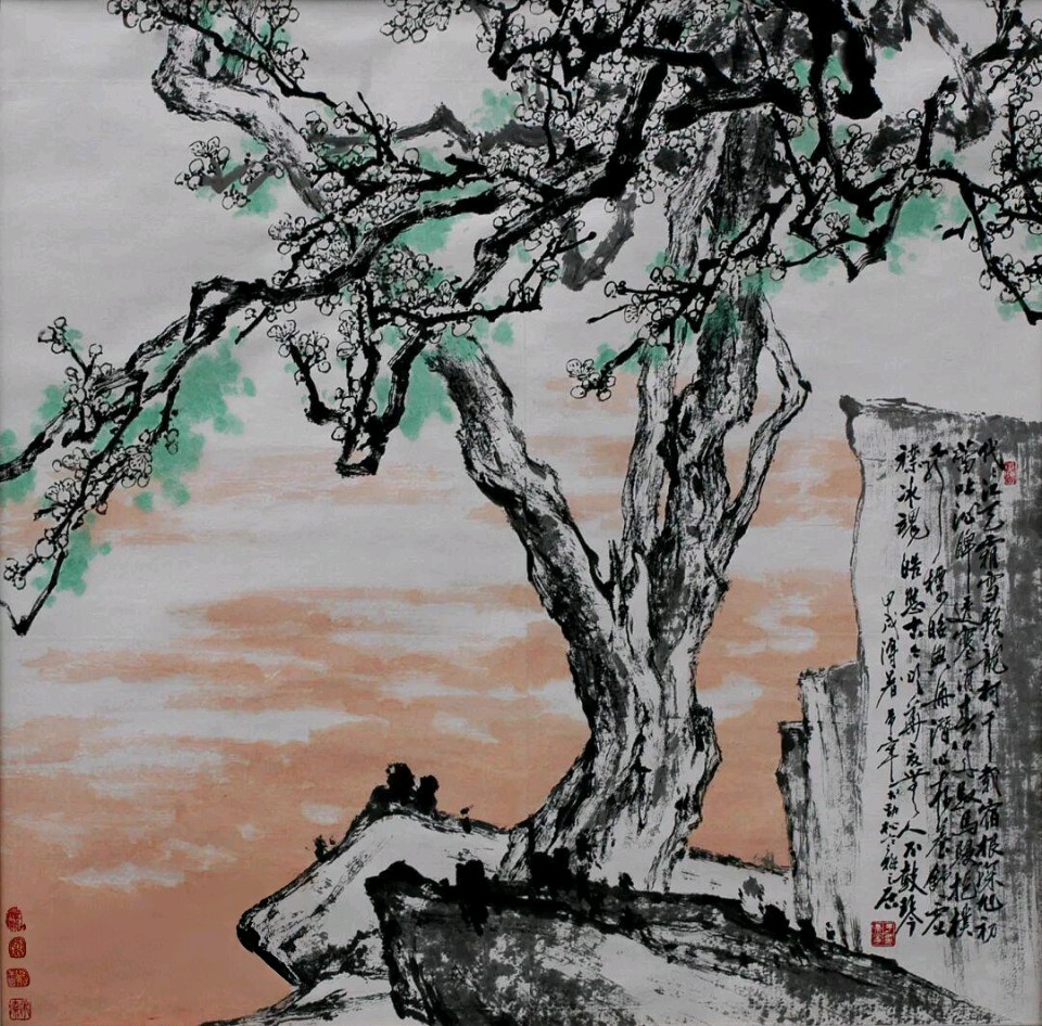“问梅消息——于希宁先生中国画作品展”在济南开幕(图34)
