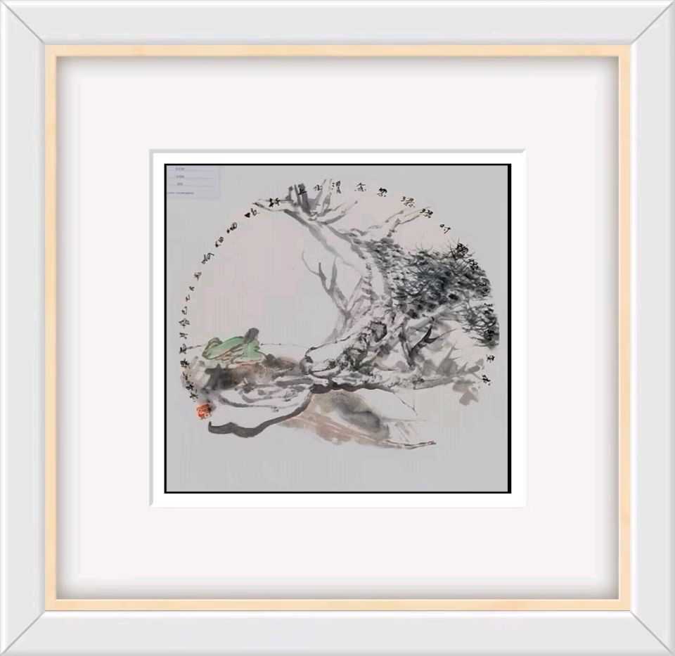 工写融心韵 烟雨造乾坤——著名画家张世靖绘画作品赏析（图22）