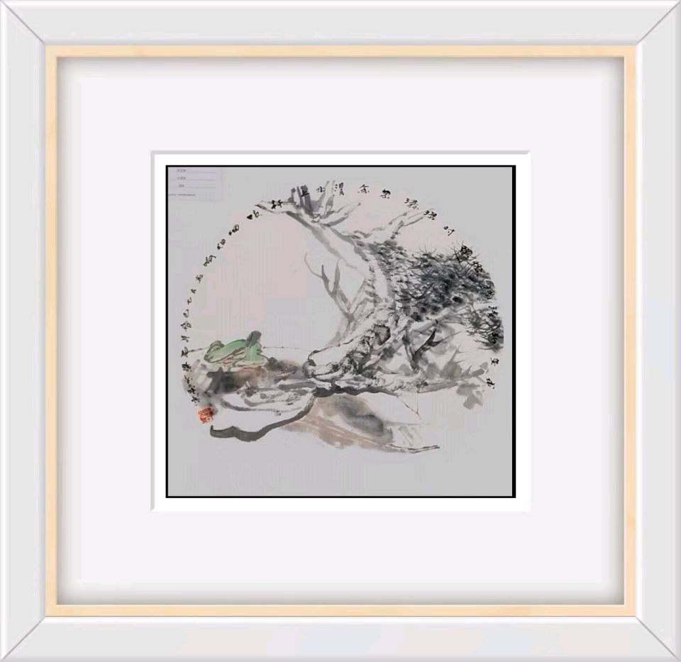工写融心韵 烟雨造乾坤——著名画家张世靖绘画作品赏析（图17）