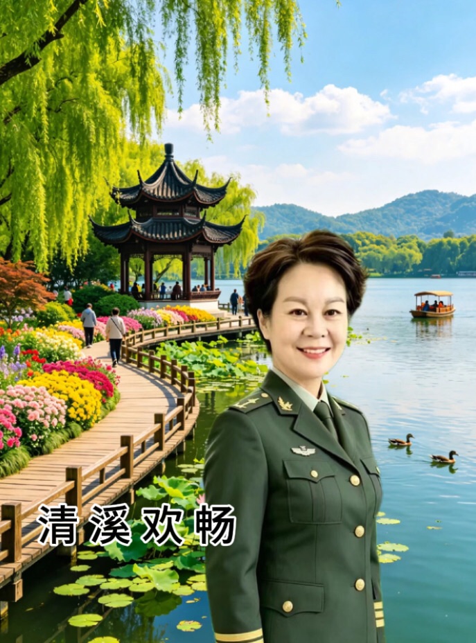 同文诵《余生 与你踏遍祖国河山》作者/心眉。合诵/温馨快乐家园精英团队。头条：编辑制作上传/心语心声。【第二十九期】（图13）
