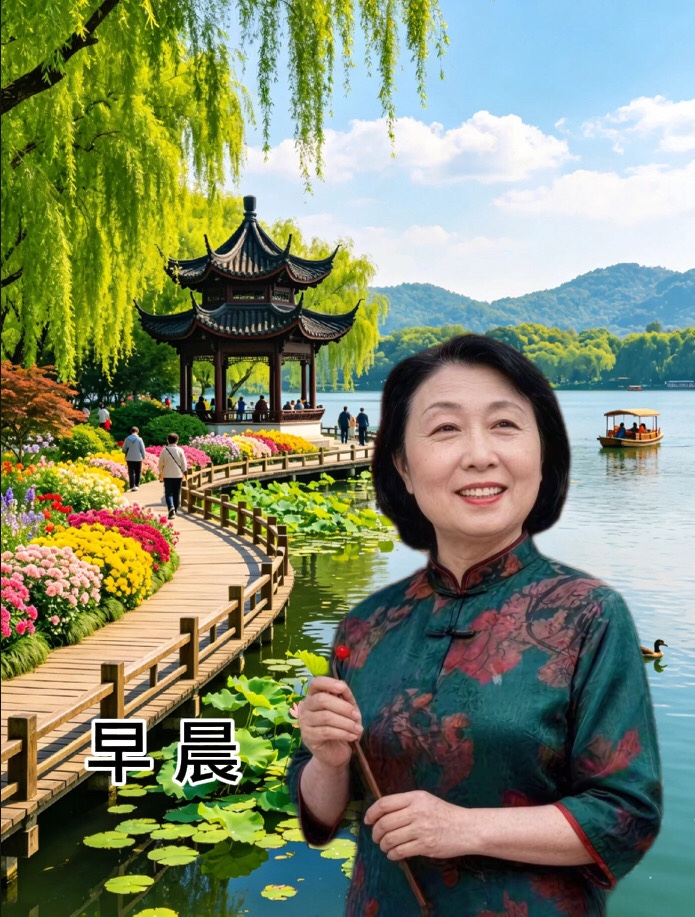 同文诵《余生 与你踏遍祖国河山》作者/心眉。合诵/温馨快乐家园精英团队。头条：编辑制作上传/心语心声。【第二十九期】（图24）